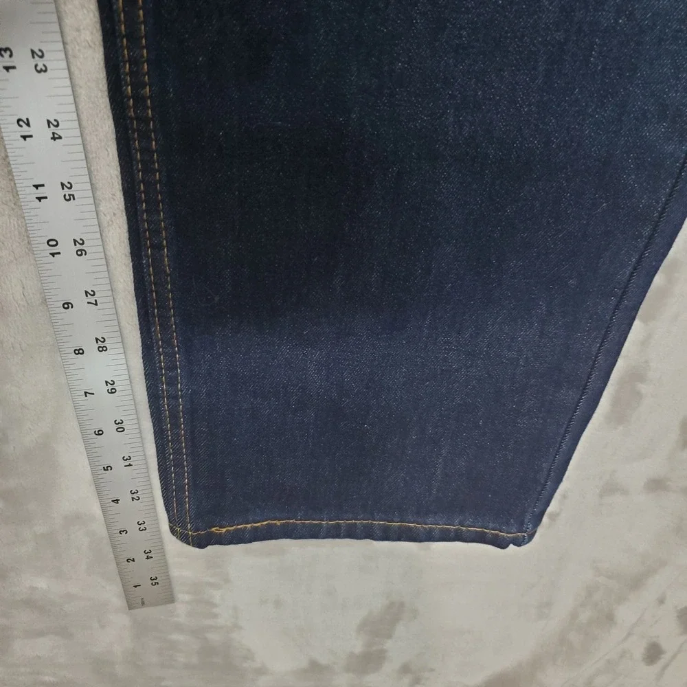 Levi's 550 Relaxed Jeans Mens 34x34 100% Cotton Dark Blue Denim Cowboy NWT